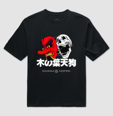 Camiseta OVERSIZED Konoha Tengu