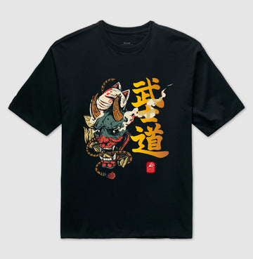 Camiseta OVERSIZED Bushido hannya