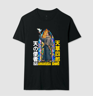 Camiseta Amakusa Shirō - O Samurai de Deus