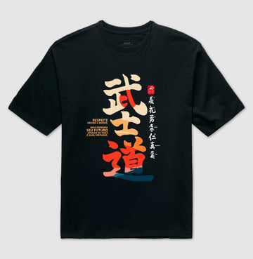 Camiseta OVERSIZED Bushido Virtudes