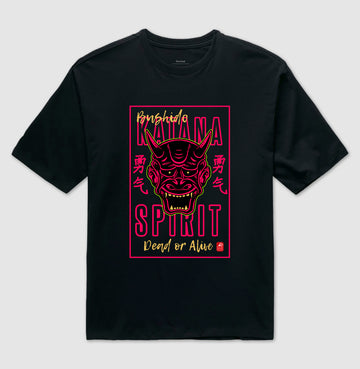 Camiseta OVERSIZED katana spirit