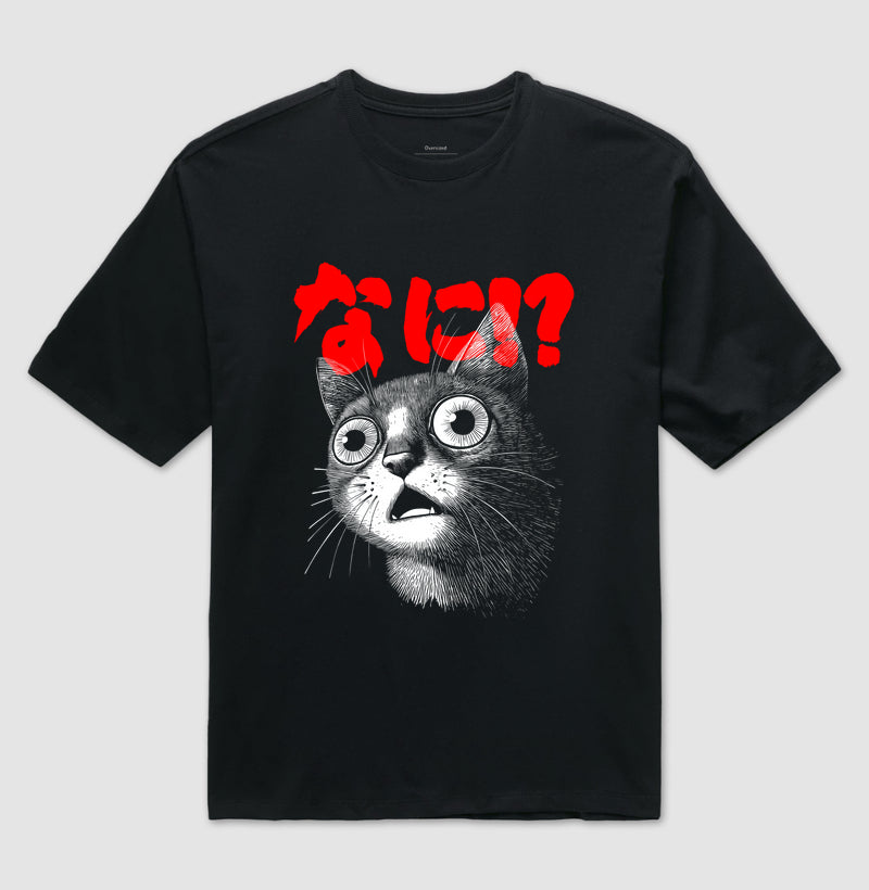 Camiseta OVERSIZED Neko Nani!?