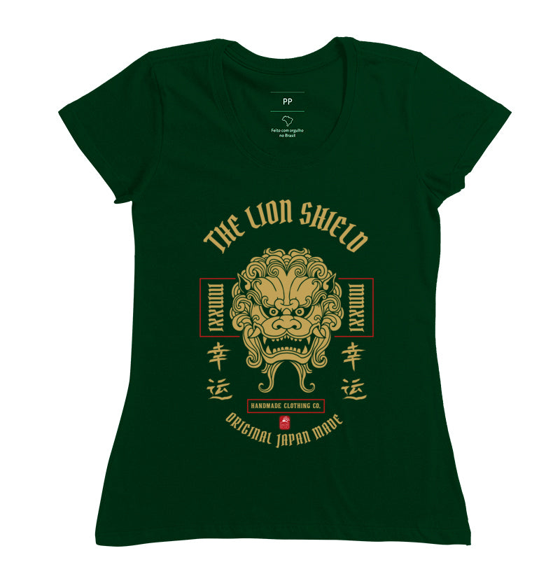 Camiseta lion shield Algodão Premium