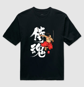 Camiseta OVERSIZED Alma Samurai
