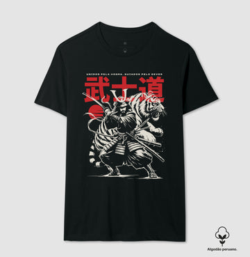 Camiseta Bushido Legacy Algodão PERUANO