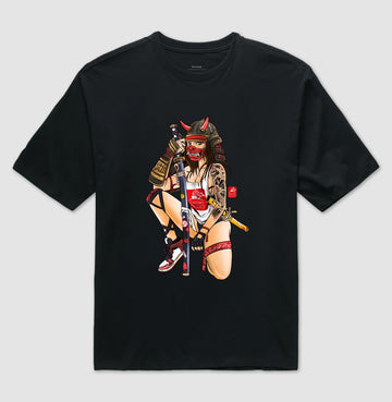 Camiseta OVERSIZED Samurai onna