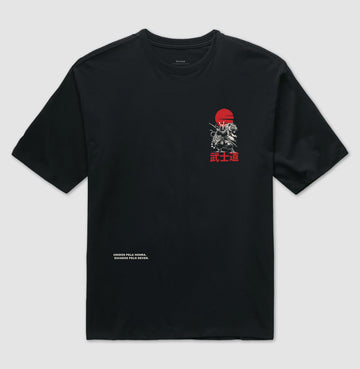 Camiseta OVERSIZED Bushido Legacy MINIMAL Algodão Premium