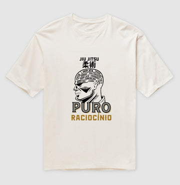 Camiseta OVERSIZED Puro raciocínio