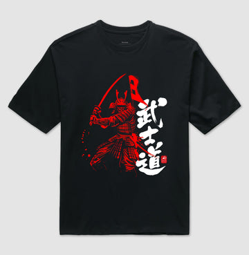 Camiseta OVERSIZED Samurai blood