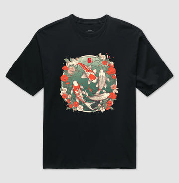 Camiseta OVERSIZED Circle Koi