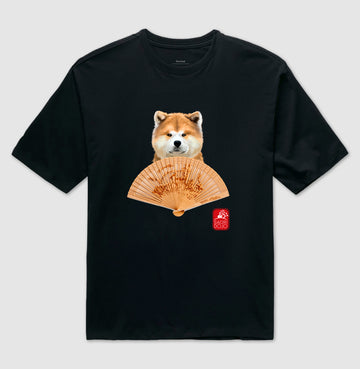 Camiseta OVERSIZED Akita Inu