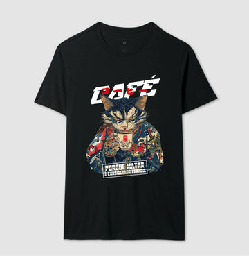Camiseta É Matar ou Café