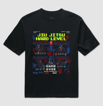 Camiseta OVERSIZED Arcade Jiu Jitsu