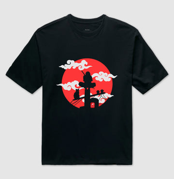 Camiseta OVERSIZED Ninja neko