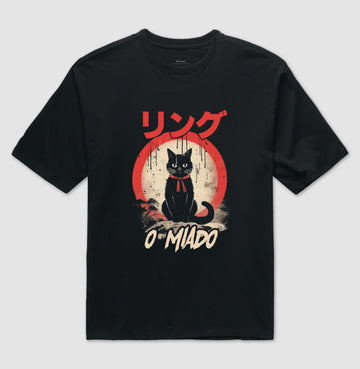 Camiseta OVERSIZED Ringu - O Miado