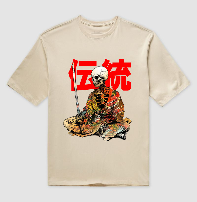 Camiseta Tradição samurai OVERSIZED
