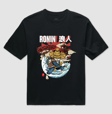 Camiseta OVERSIZED Ronin Cat