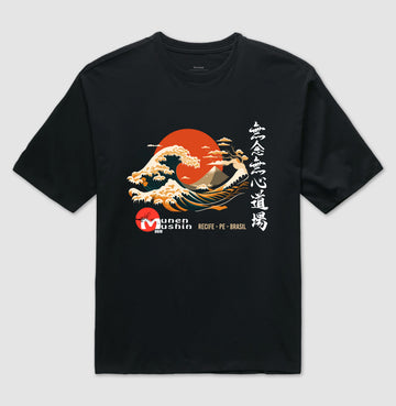 Camiseta OVERSIZED Munen Mushin Dojo Onda