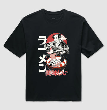 Camiseta OVERSIZED Ramen Oishii