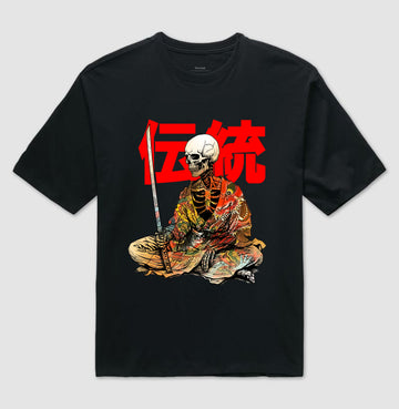 Camiseta Tradição samurai OVERSIZED