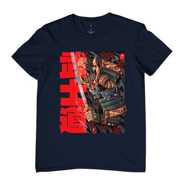 Camiseta bushido samurai neo Algodão Premium