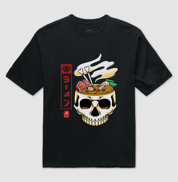 Camiseta OVERSIZED skull lamen