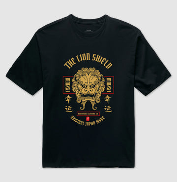 Camiseta OVERSIZED lion shield