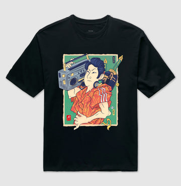 Camiseta OVERSIZED samurai pop