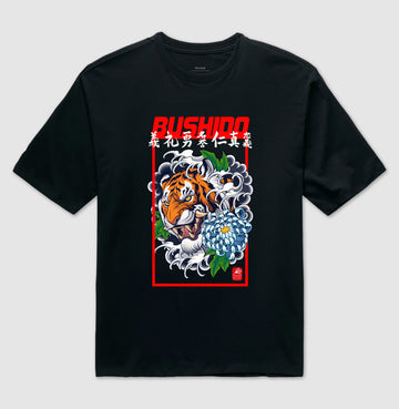 Camiseta OVERSIZED Tigre Bushido 2