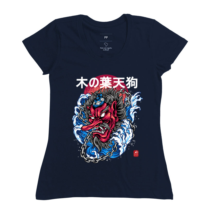 Camiseta tengu Algodão Premium