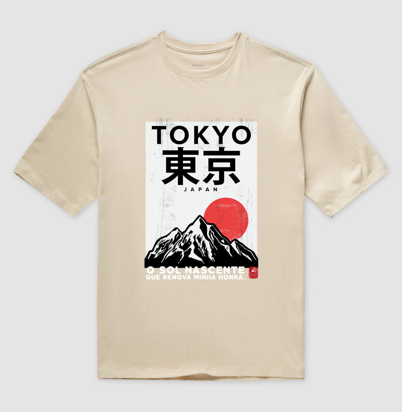 Camiseta OVERSIZED tokyo sol nascente