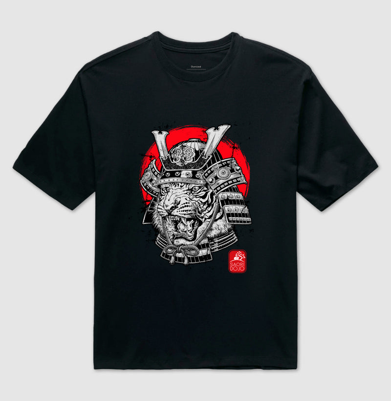 Camiseta OVERSIZED Tigre Samurai