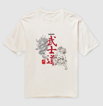 Camiseta OVERSIZED Samurai Bushido 2