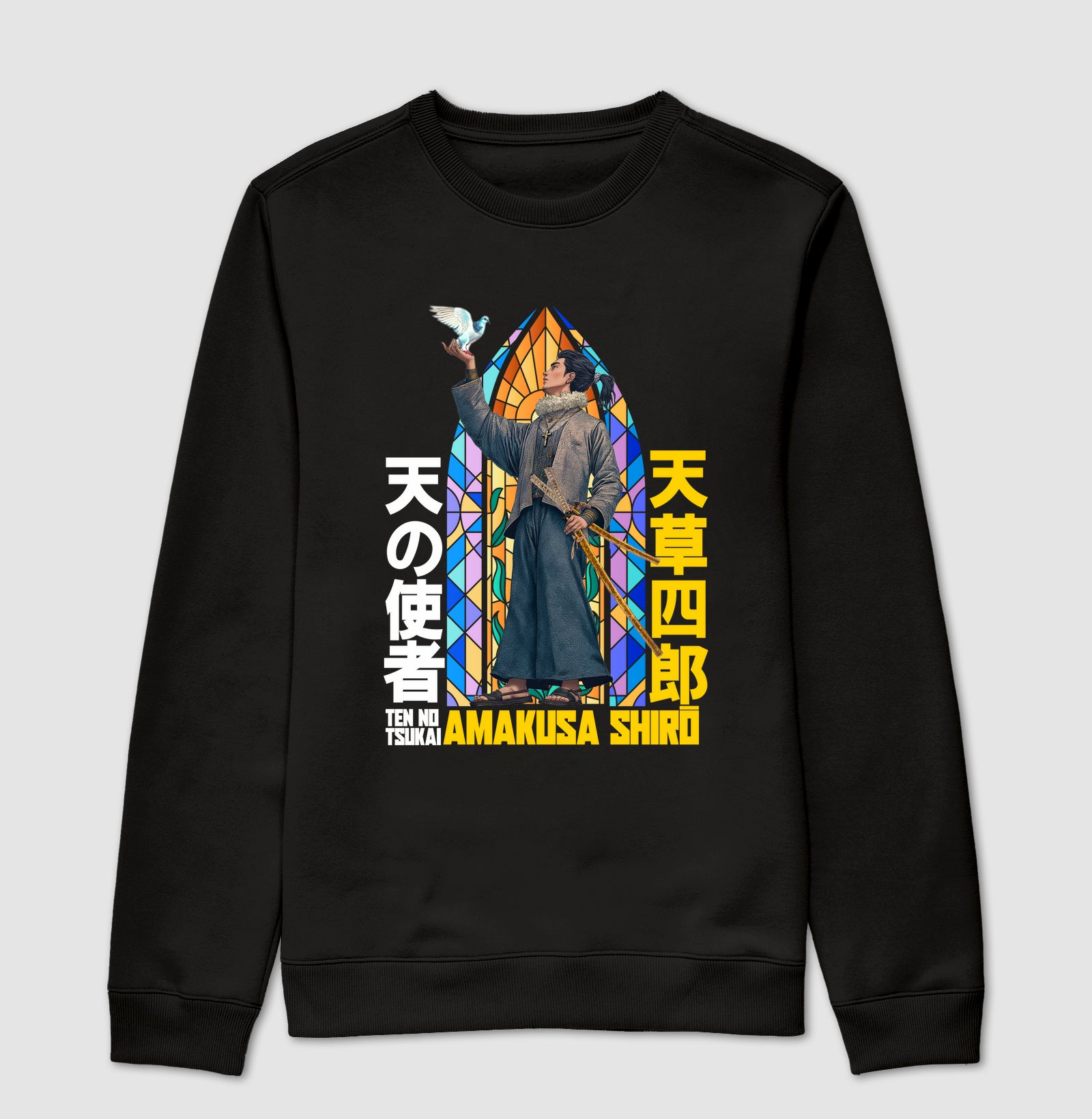 Moletom suéter Amakusa Shirō - O Samurai de Deus