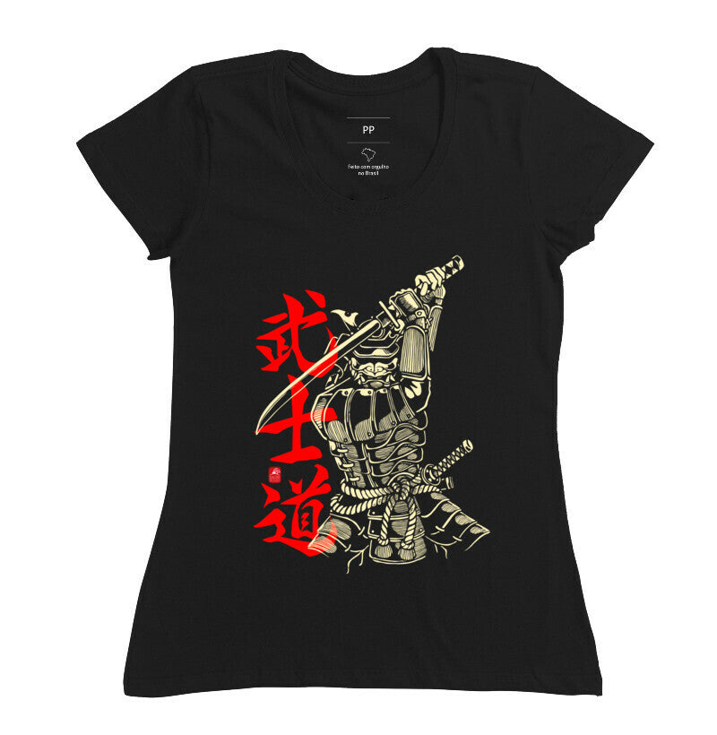 Camiseta Bushido Ronin Algodão Premium