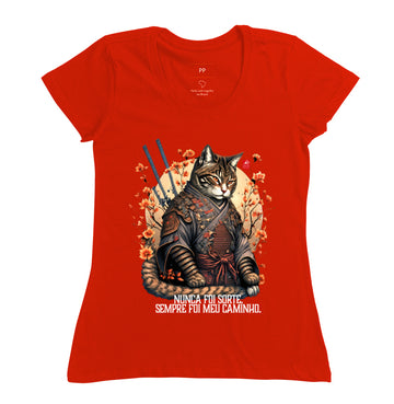 Camiseta Bushi Neko Algodão Premium