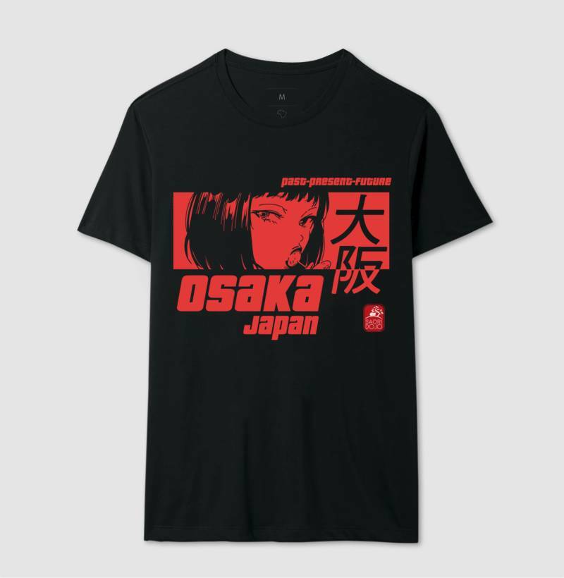 Camiseta Osaka girl Algodão Premium