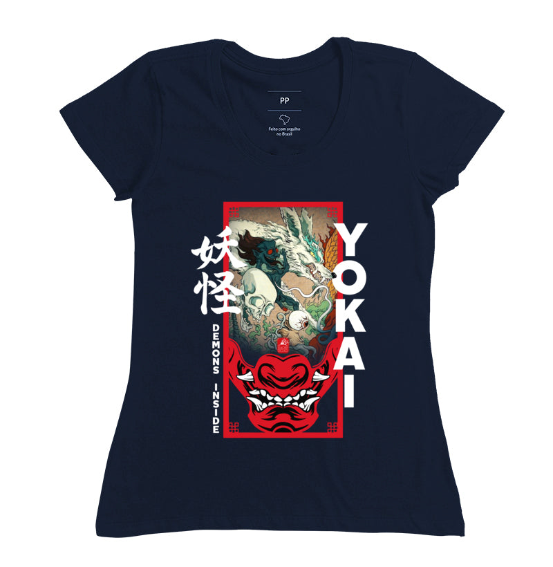 Camiseta Yokai Algodão Premium