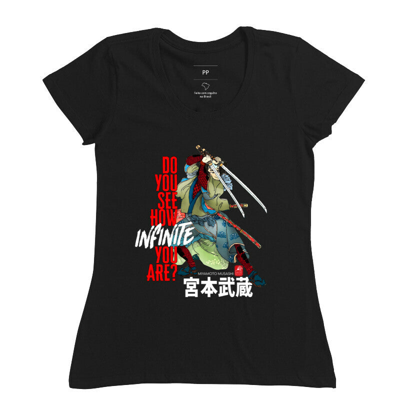 Camiseta Musashi Infinite Algodão Premium