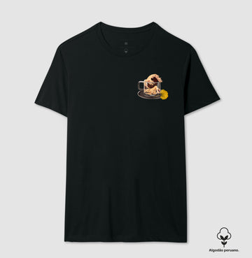Camiseta Kanagawa Coffee algodão PERUANO