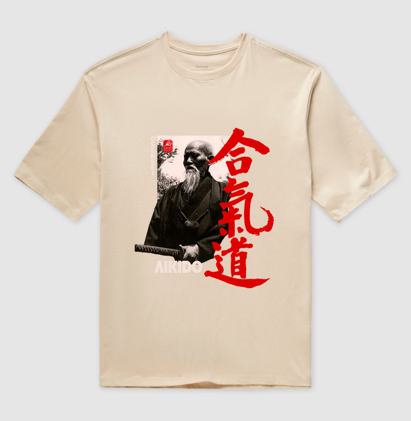 Camiseta OVERSIZED Morihei Ueshiba