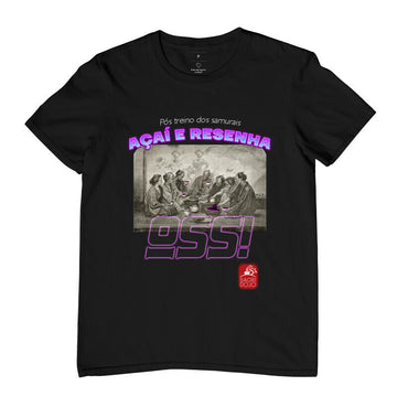 Camiseta Açaí e Resenha Algodão Premium