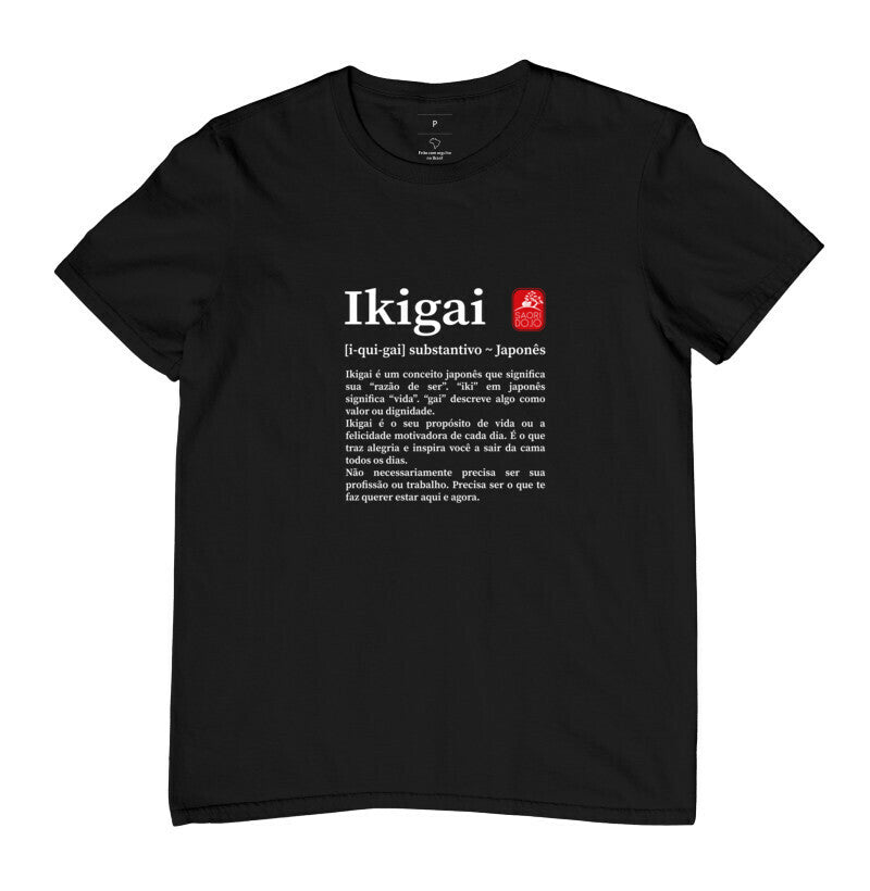 Camiseta Ikigai Algodão Premium