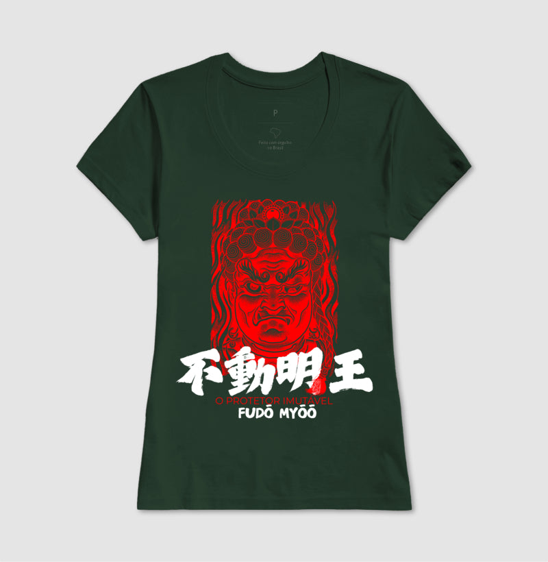 Camiseta Fudō Myōō Algodão Premium