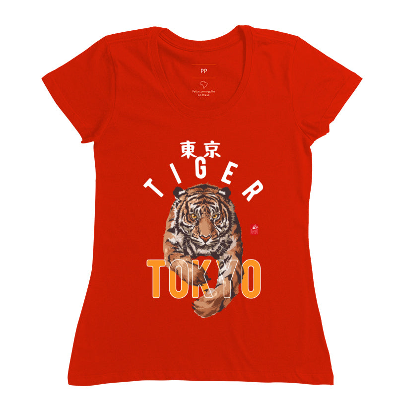 Camiseta tiger tokyo Algodão Premium