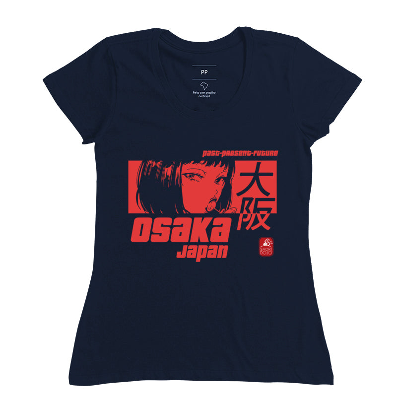 Camiseta Osaka girl Algodão Premium