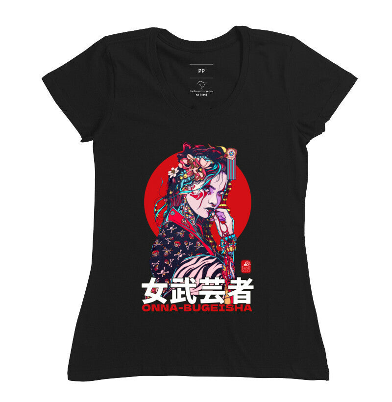 Camiseta Onna Bugeisha Algodão Premium