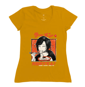 Camiseta Ramen Daisuki Algodão Premium