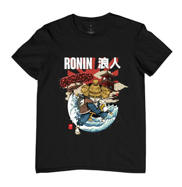 Camiseta Ronin Cat Algodão Premium