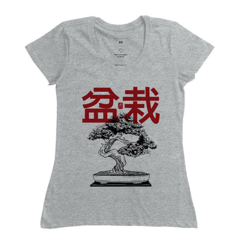 Camiseta bonsai Algodão Premium